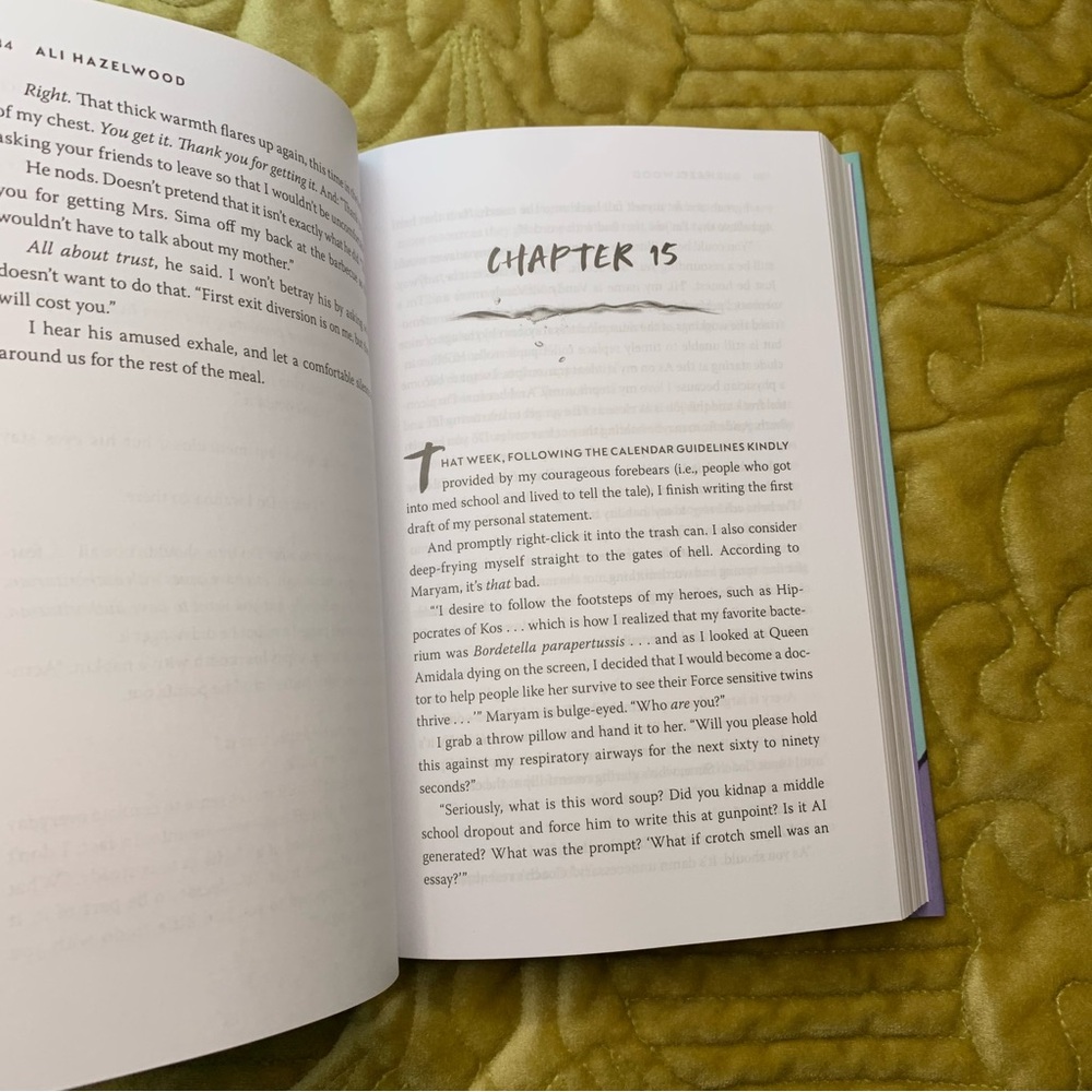 Deep End by Ali Hazelwood probably Smut special edition hardcover Book - Picture 9 of 9
